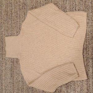 Lucky Brand chunky turtleneck sweater LG